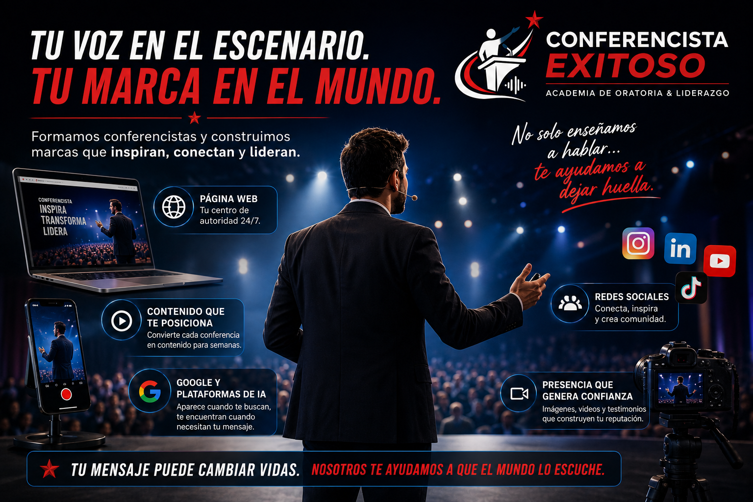 Marca personal digital para conferencistas
